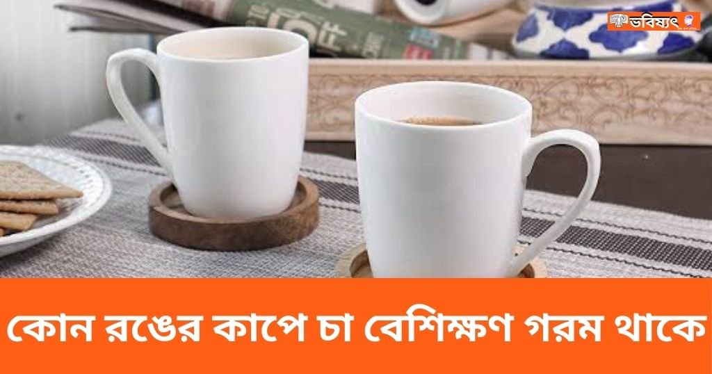 কোন রঙের কাপে চা বেশিক্ষণ গরম থাকে